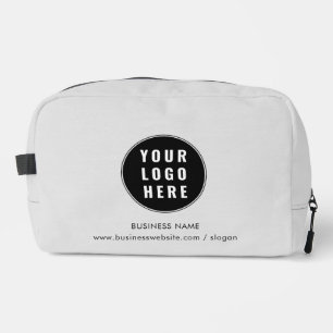 Your Business Logo and Company Website Custom Dopp Kit