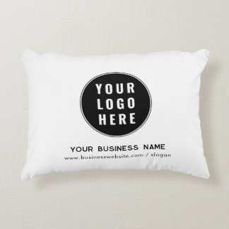 Your Business Logo and Company Website Promotional Decorative Cushion