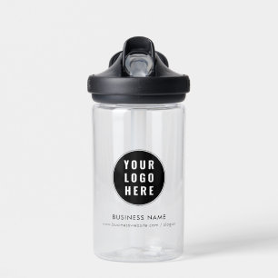 Your Business Logo and Company Website Promotional Water Bottle