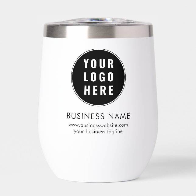 Your Business Logo and Tagline Promotional Swag (Front)