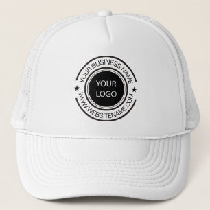 Your Business Logo and Text Custom Trucker Hat