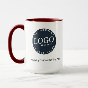 Your Business Logo and Website Custom Mug