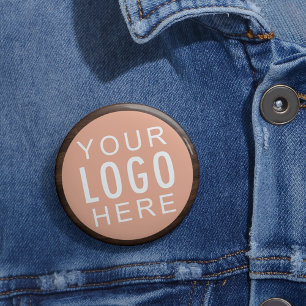 Your Business Logo Company Promotional Custom 6 Cm Round Badge