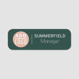 Your Business Logo Corporate Conference Name Tag