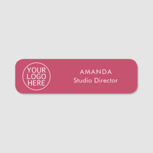 Your Business Logo Corporate Events Custom Name Tag