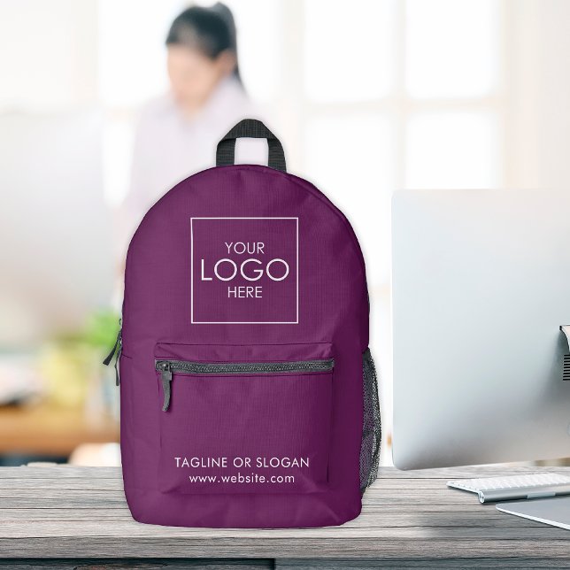 Your Business Logo Custom Company Promotional  Printed Backpack (Creator Uploaded)