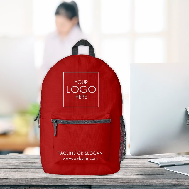 Your Business Logo Custom Company Promotional  Printed Backpack (Creator Uploaded)