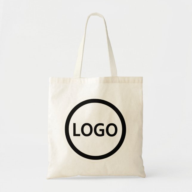 Your Business Logo Custom Employee Tote Bag (Front)