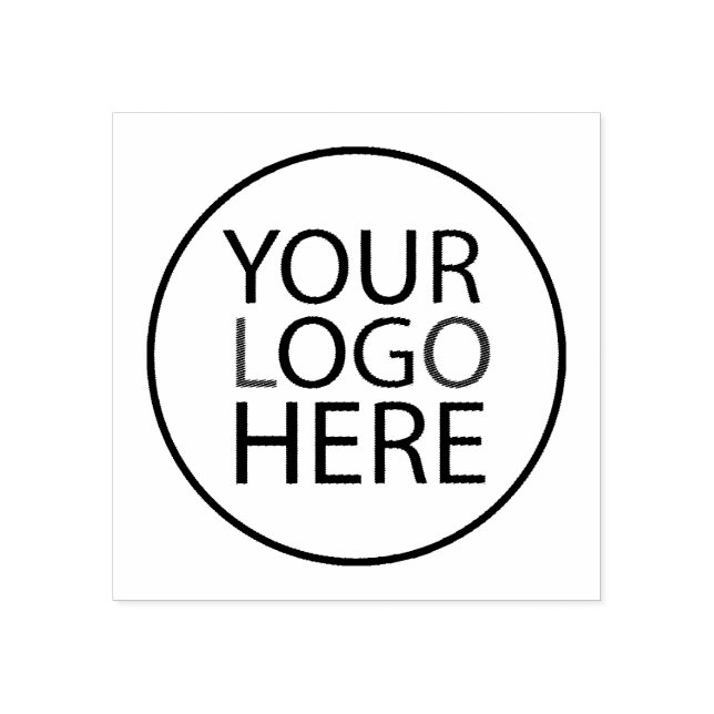 Your Business Logo Custom Professional Corporate   Rubber Stamp (Imprint)