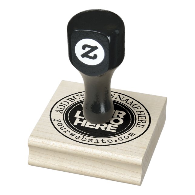 Your Business Logo Custom Rubber Stamp (Stamp)