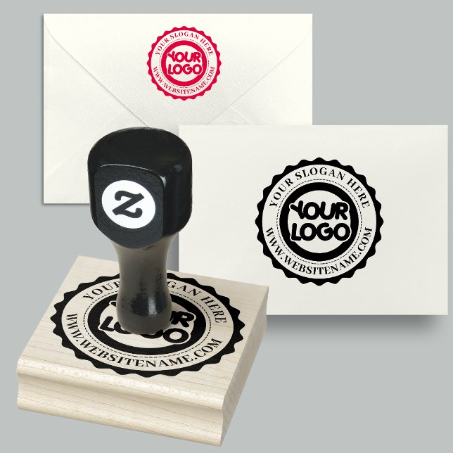 Your Business Logo Custom Rubber Stamp (Creator Uploaded)