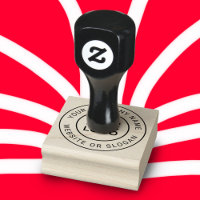 Your Business Logo Custom Rubber Stamp