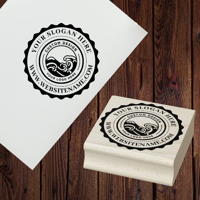 Your Business Logo Custom Rubber Stamp (Creator Uploaded)