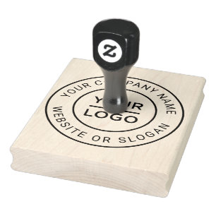 Your Business Logo Custom Simple Rubber Stamp