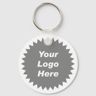 Your business logo here promo key ring