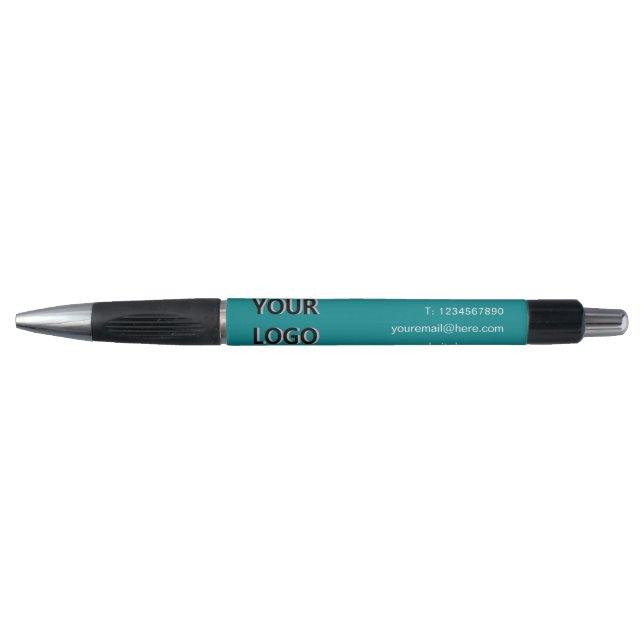 Your Business Logo Name Text Promotional Pen (Front)