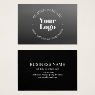 Your Business Logo or Design & Editable Text