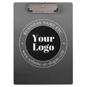 Your Business Logo or Design & Editable Text Clipboard