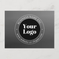 Your Business Logo or Design & Editable Text