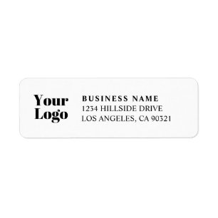 Your Business Logo or Image Return Address Label