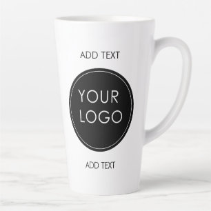Your Business Logo Photo Here Company Latte Mug