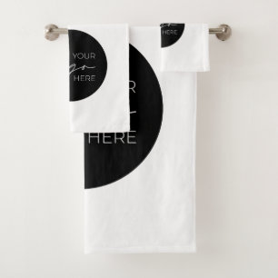 Your Business Logo Promotional Business Company Bath Towel Set