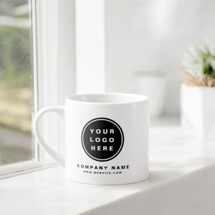 Your Business Logo Promotional Business Company Espresso Cup