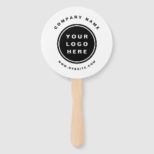Your Business Logo Promotional Business Company Hand Fan
