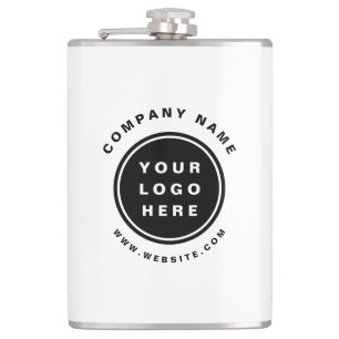 Your Business Logo Promotional Business Company Hip Flask