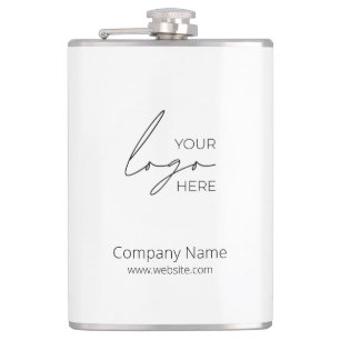 Your Business Logo Promotional Business Company Hip Flask