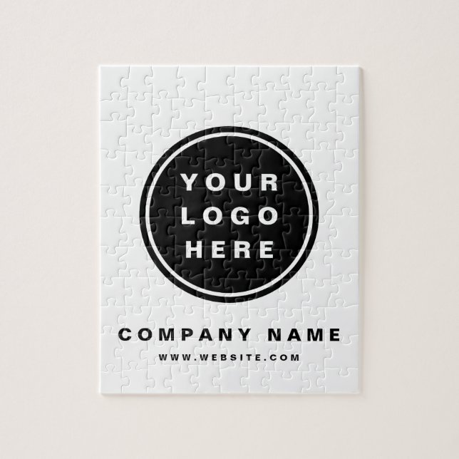 Your Business Logo Promotional Business Company Jigsaw Puzzle (Vertical)