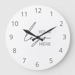 Your Business Logo Promotional Business Company Large Clock