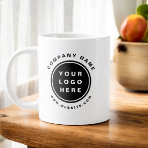 Your Business Logo Promotional Business Company Large Coffee Mug