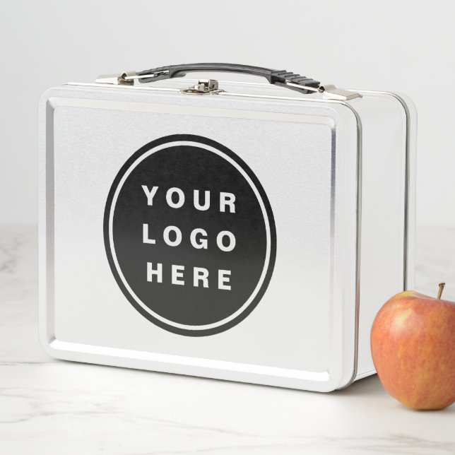 Your Business Logo Promotional Business Company Metal Lunch Box (In Situ)