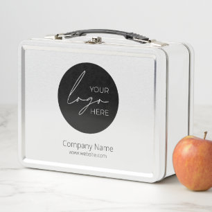 Your Business Logo Promotional Business Company Metal Lunch Box