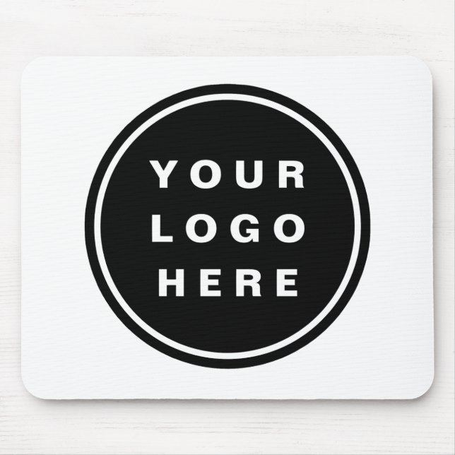 Your Business Logo Promotional Business Company Mouse Pad (Front)