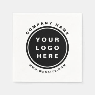 Your Business Logo Promotional Business Company Napkin