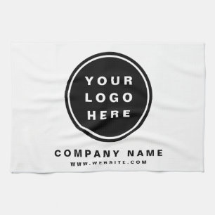 Your Business Logo Promotional Business Company Tea Towel