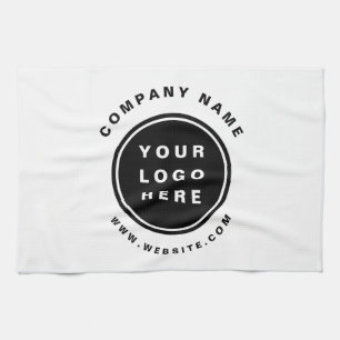 Your Business Logo Promotional Business Company Tea Towel