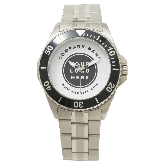 Your Business Logo Promotional Business Company Watch (Front)