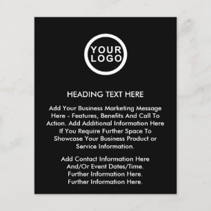 Your Business Logo Promotional Flyer Template