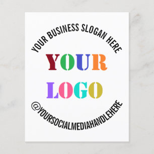 Your Business Logo Promotional Social Media Flyer