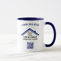 Your Business Logo QR Code Coffee