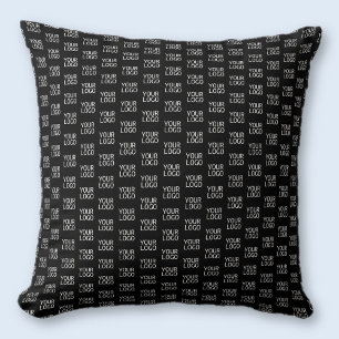 Your Business Logo   Stylish Half Step Pattern Cushion