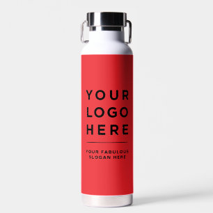 Your Business Logo Website Custom Water Bottle