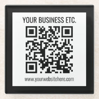 Your Business Name & Editable QR Code