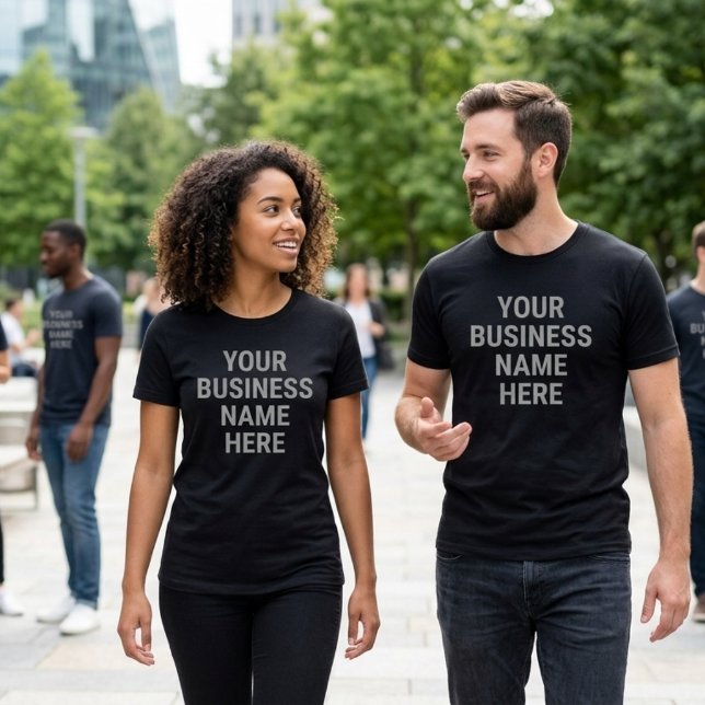 Your Business Name Here Custom Startup T-Shirt (Creator Uploaded)