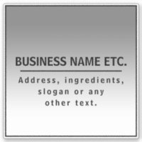 Your Business Name or Brand Etc. 