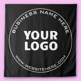Your Business Name, Website + Uploaded Image Tapestry