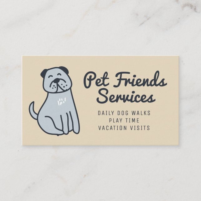 Your Business | Pet Services Card (Front)